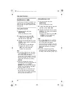 Предварительный просмотр 40 страницы Panasonic KX-TG5871AL Operating Instructions Manual