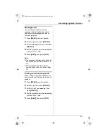 Предварительный просмотр 69 страницы Panasonic KX-TG5871AL Operating Instructions Manual