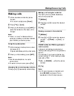 Preview for 19 page of Panasonic KX-TG5921NZ Operating Instructions Manual