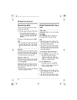 Предварительный просмотр 22 страницы Panasonic KX-TG5931AL Operating Instructions Manual