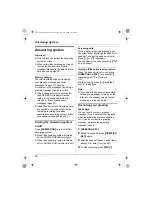 Предварительный просмотр 36 страницы Panasonic KX-TG5931AL Operating Instructions Manual