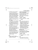 Предварительный просмотр 41 страницы Panasonic KX-TG5931AL Operating Instructions Manual