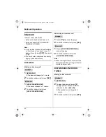 Предварительный просмотр 42 страницы Panasonic KX-TG5931AL Operating Instructions Manual