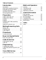 Preview for 2 page of Panasonic KX-TG5961AL Operating Instructions Manual