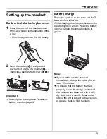 Preview for 15 page of Panasonic KX-TG5961AL Operating Instructions Manual