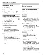 Preview for 26 page of Panasonic KX-TG5961AL Operating Instructions Manual