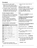 Preview for 32 page of Panasonic KX-TG5961AL Operating Instructions Manual