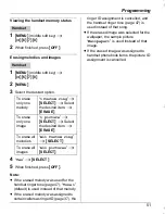 Preview for 51 page of Panasonic KX-TG5961AL Operating Instructions Manual