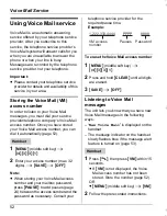 Preview for 52 page of Panasonic KX-TG5961AL Operating Instructions Manual