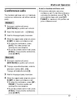 Preview for 57 page of Panasonic KX-TG5961AL Operating Instructions Manual