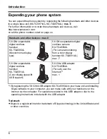 Предварительный просмотр 6 страницы Panasonic KX-TG5971AL Operating Instructions Manual