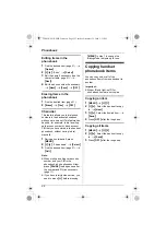 Preview for 22 page of Panasonic KX-TG6021C Operating Instructions Manual