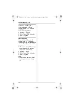 Preview for 38 page of Panasonic KX-TG6021C Operating Instructions Manual