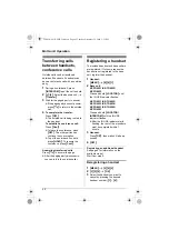 Preview for 42 page of Panasonic KX-TG6021C Operating Instructions Manual