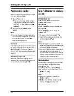 Preview for 16 page of Panasonic KX-TG6021NZ Operating Instructions Manual