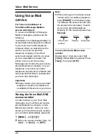 Preview for 28 page of Panasonic KX-TG6021NZ Operating Instructions Manual