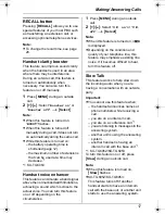 Предварительный просмотр 17 страницы Panasonic KX-TG6051AL Operating Instructions Manual