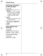 Предварительный просмотр 24 страницы Panasonic KX-TG6051AL Operating Instructions Manual