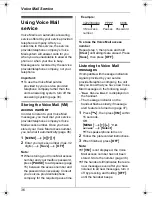 Предварительный просмотр 36 страницы Panasonic KX-TG6051AL Operating Instructions Manual