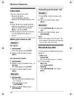 Предварительный просмотр 38 страницы Panasonic KX-TG6051AL Operating Instructions Manual