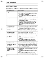 Предварительный просмотр 42 страницы Panasonic KX-TG6051AL Operating Instructions Manual