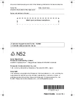 Предварительный просмотр 52 страницы Panasonic KX-TG6051AL Operating Instructions Manual