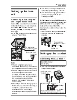 Предварительный просмотр 9 страницы Panasonic KX-TG6051NZ Operating Instructions Manual