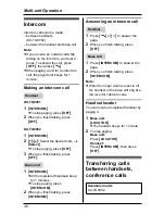 Предварительный просмотр 36 страницы Panasonic KX-TG6051NZ Operating Instructions Manual