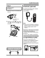 Предварительный просмотр 39 страницы Panasonic KX-TG6051NZ Operating Instructions Manual