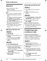 Предварительный просмотр 38 страницы Panasonic KX-TG6071 Operating Instructions Manual