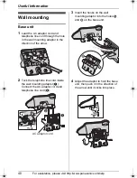 Предварительный просмотр 40 страницы Panasonic KX-TG6071 Operating Instructions Manual