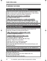 Предварительный просмотр 52 страницы Panasonic KX-TG6071 Operating Instructions Manual