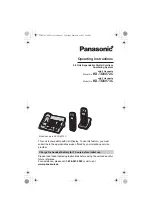 Panasonic KX-TG6072C Operating Instructions Manual preview