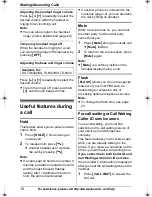 Предварительный просмотр 18 страницы Panasonic KX-TG6312 Operating Instructions Manual