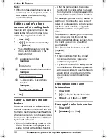 Предварительный просмотр 30 страницы Panasonic KX-TG6312 Operating Instructions Manual