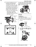 Предварительный просмотр 43 страницы Panasonic KX-TG6312 Operating Instructions Manual