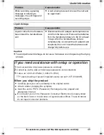 Предварительный просмотр 49 страницы Panasonic KX-TG6312 Operating Instructions Manual