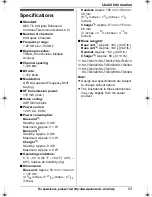 Предварительный просмотр 53 страницы Panasonic KX-TG6312 Operating Instructions Manual