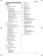 Предварительный просмотр 57 страницы Panasonic KX-TG6312 Operating Instructions Manual