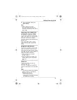 Preview for 19 page of Panasonic KX-TG6313C Operating Instructions Manual