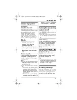 Предварительный просмотр 33 страницы Panasonic KX-TG6313C Operating Instructions Manual