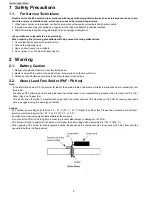 Preview for 4 page of Panasonic KX-TG6313S - Cordless Phone - Pearl Service Manual