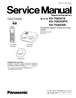 Предварительный просмотр 1 страницы Panasonic KX-TG6321S Service Manual