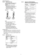 Предварительный просмотр 8 страницы Panasonic KX-TG6323CPK Service Manual