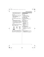 Предварительный просмотр 7 страницы Panasonic KX-TG6411BX Operating Instructions Manual