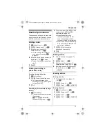 Предварительный просмотр 17 страницы Panasonic KX-TG6411BX Operating Instructions Manual