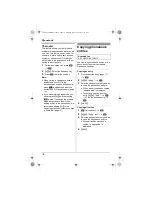 Предварительный просмотр 18 страницы Panasonic KX-TG6411BX Operating Instructions Manual