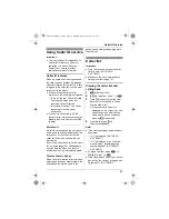 Preview for 25 page of Panasonic KX-TG6411BX Operating Instructions Manual