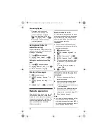 Предварительный просмотр 30 страницы Panasonic KX-TG6411BX Operating Instructions Manual