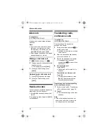 Предварительный просмотр 34 страницы Panasonic KX-TG6411BX Operating Instructions Manual